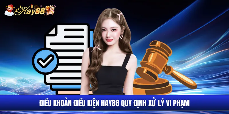 Điều khoản điều kiện Hay88 quy định xử lý vi phạm